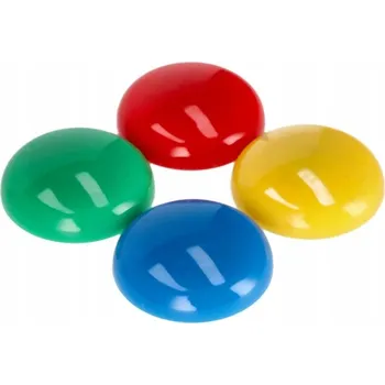 Dekorativní magnet VYPUKLÉ MAGNETY 29mm mix BAREV sada 6 kusů STARPAK magnety na ledničku