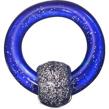 Piercing Piercing modrý 28 (Piercing plastový)