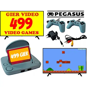 Herní konzole TELEVIZNÍ HERNÍ KONZOLE PEGASUS + 499 UNIKÁTNÍCH HER