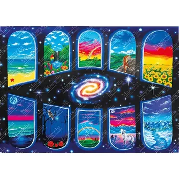 Puzzle Puzzle magnolia okna do duše 1000 dílků