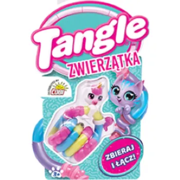 Hračka pro nejmenší Tangle zvířátka senzorická antistresová hračka