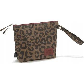 Kosmetická taška Voděodolná kosmetická taštička La Millou Leopard Choco by Magdalena Lamparska
