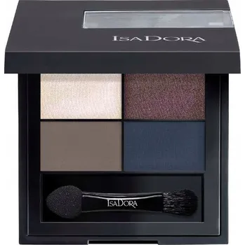 Oční stíny Isadora Eye Shadow Quartet 07 Marine Style paletka očních stínů 4g