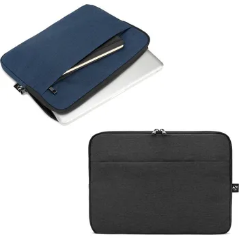 brašna na notebook Newcastle. Aktovka na notebook 14" z recyklovaného polyesteru vysoké hustoty 600D 1 bez potisku bez potisku