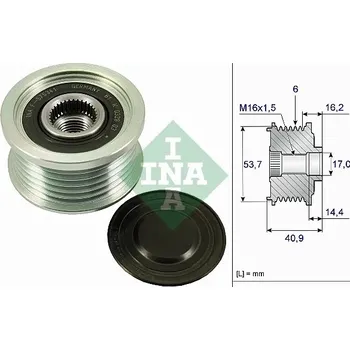 Alternátor Alternátor - jednosměrná spojka Schaeffler INA 535 0270 10