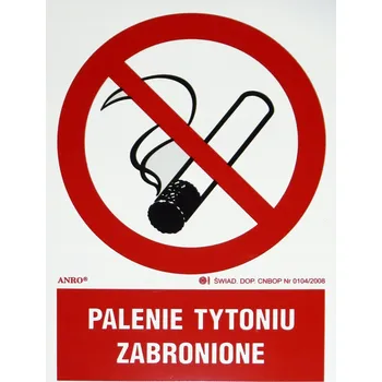 Značení Zákaz kouření - Tabulka 20x30 cm
