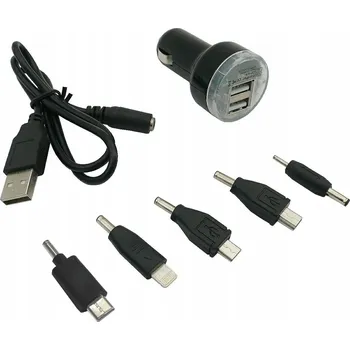 Automobilová Apple 30-pin, Apple Lightning, microUSB typ B, USB Carcommerce 1000 mA