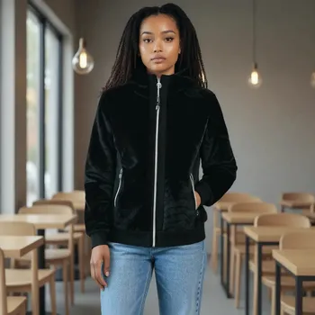 Dámská mikina Mikina LUHTA Inkiniemi Black Černá XXL