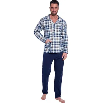 Pánské pyžamo Pánské pyžamo Cornette- tmavě modré, tmavě modrá XL i41_9999957213_2:tmavě modrá_3:XL_