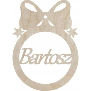 Vánoční dekorace VÁNOČNÍ KOULE S DEKORATIVNÍM JMÉNEM NA VÁNOČNÍ STROMEČEK, PERSONALIZOVANÝ VÁNOČNÍ DÁREK