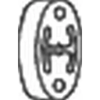 Výfukový systém Bosal 255-217 Gumový závěs výfuku / Držák výfuku