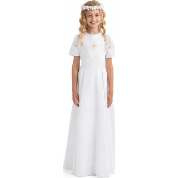 Dívčí šaty Šaty - alba pro první svaté přijímání pro dívku - vel. 140