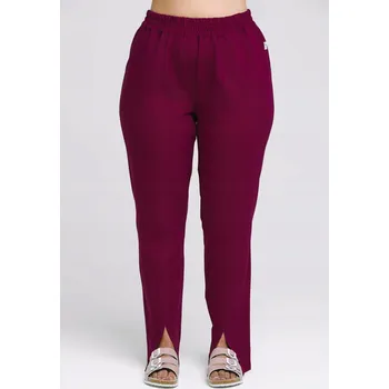 Dámské kalhoty SPAWEAR zdravotnické kosmetické ochranné kalhoty ARIA FIALOVÁ LESNÍ OVOCE XXL