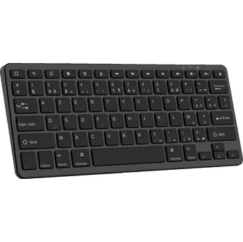 Klávesnice BEZDRÁTOVÁ PODSVÍCENÁ KLÁVESNICE BLUETOOTH ČERNÁ iOs Android PC 28x12