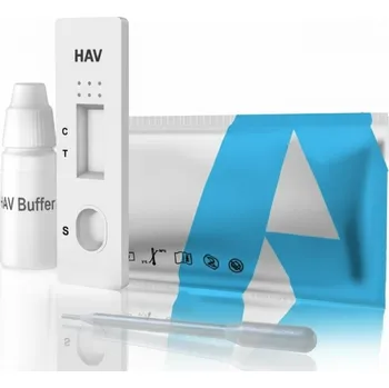 Diagnostický test AllTest Hepatitida A – rychlý kazetový test - 25ks
