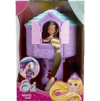 Panenka Evi Love věž Locika s panenkou