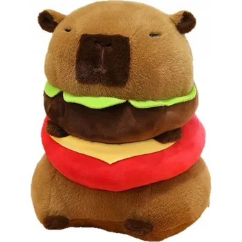 plyšák PLYŠOVÁ HRAČKA XXL PLYŠÁK PLYŠOVÝ MAZLÍČEK PŘÍTULNÍČEK HRAČKA KAPYBARA - 40 cm