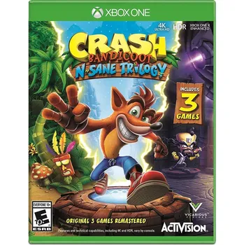 Hra pro Xbox One CRASH BANDICOOT N. SANE TRILOGY KOD Xbox One digitální verze