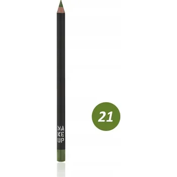 Přípravek na tvář Tvrdá tužka na oči Make Up Factory matná zelená