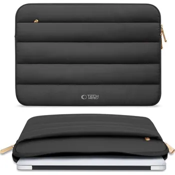 pouzdro na notebook Pouzdro Tech-Protect Fluffy Laptop 13-14 Black