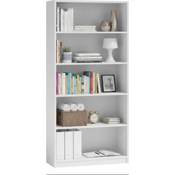 Knihovna Regál Matkam 80 x 30 x 182 cm, bílý