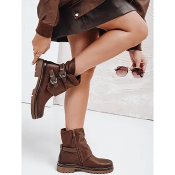 Dámské kozačky Dámské kozačky ZY1149 Barva: Khaki, Velikost: 39