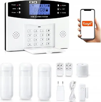 IP kamera BEZDRÁTOVÝ ALARM SYSTÉM GSM WiFi TUYA POLSKÝ