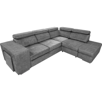 Sedací souprava Tempo Kondela Malaga P šedá