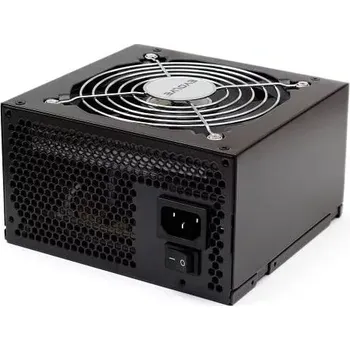 Počítačový zdroj EVOLVEO zdroj 400W ATX 2.2, tichý, 12cm fan, pas. PFC, 2xSATA, černý, bulk balení EP400PP12B
