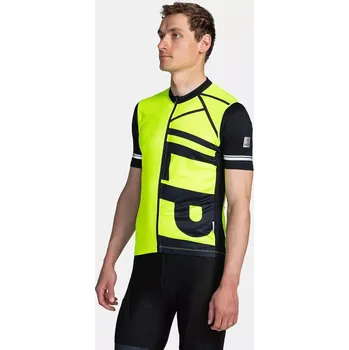 cyklistický dres Pánský cyklistický dres Kilpi CAVALET-M žlutá XS