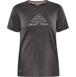 Dámské triko CRAFT ADV Trail Wool SS černá XXL