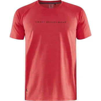 Cyklistické oblečení Pánský cyklodres Craft ADV Gravel červená M