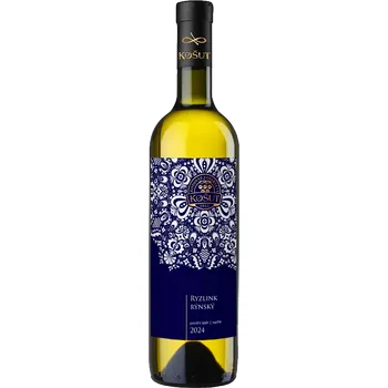 Víno Ryzlink rýnský 2024, pozdní sběr, Rodinné vinařství Košut, suché