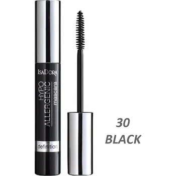 Řasenka IsaDora Hypoalergenní řasenka pro definici řas / 30 Black