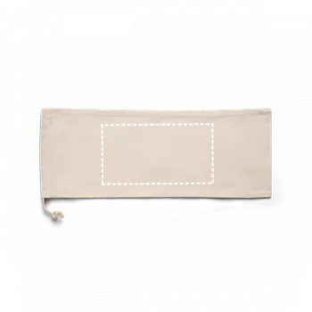 Nákupní taška MONCO. Taška na chleba ze 100% bavlny (100 g/m²) 50 Střed, 150 x 280 Transfer, 2 barvy