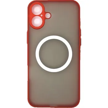 MagSafe silikonový kryt pro iPhone 17 - Červený