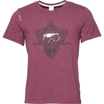 Pánské tričko Chillaz Rock Hero Winter triko KR pánské, fialová, S