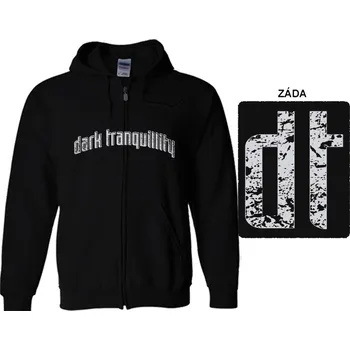 Pánská mikina Dark Tranquillity - mikina s kapucí a zipem 2