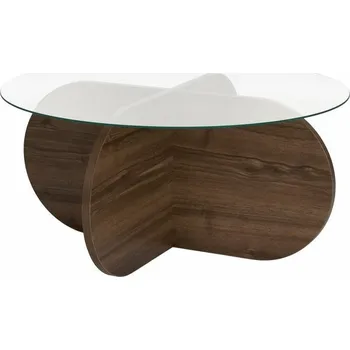 Konferenční stolek Konferenční stolek Aeris Walnut, tmavě hnědá