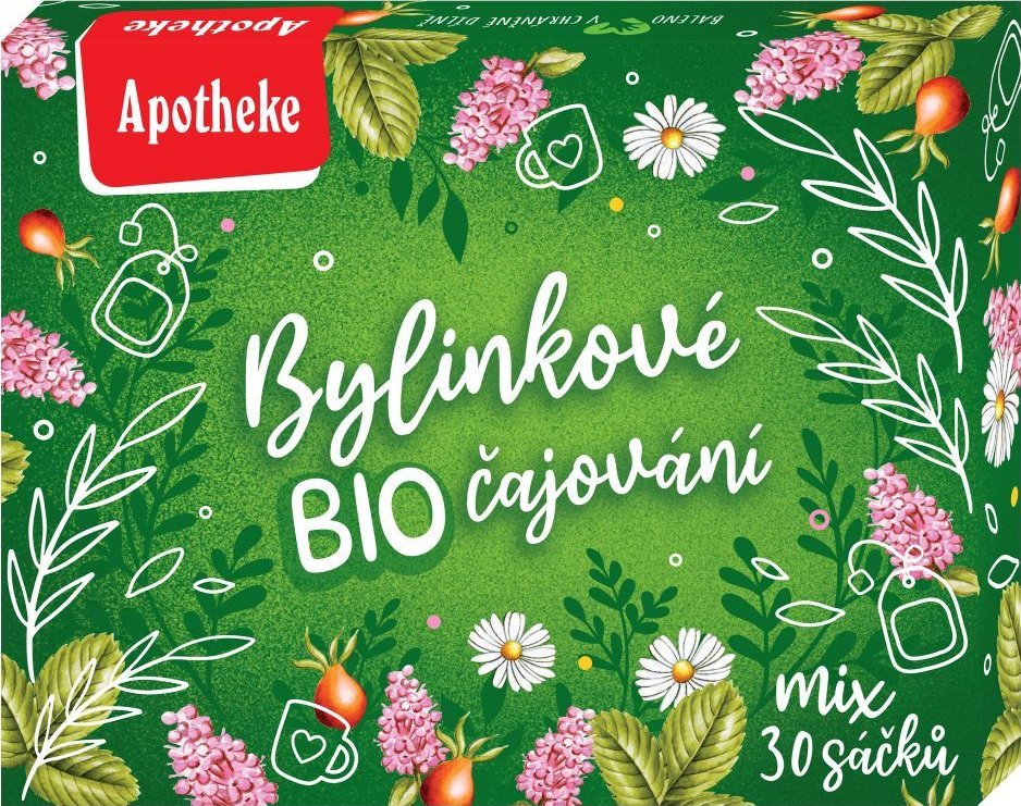 Apotheke bylinkové bio čajování 30 sáčků