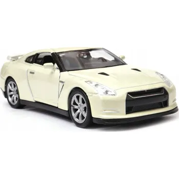 autíčko WELLY NISSAN GT-R BÍLÝ 1:34 NOVÝ KOVOVÝ MODEL 43632