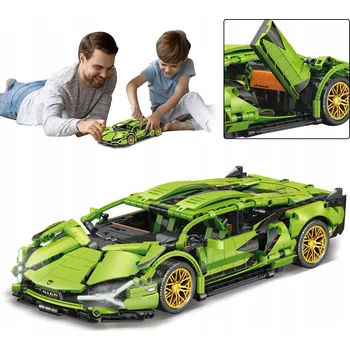 ostatní stavebnice Stavebnice sportovních aut s osvětlením
