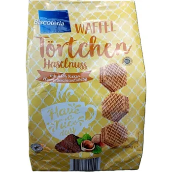 Biscoteria Wafle s lísko oříškovým krémem 400 g