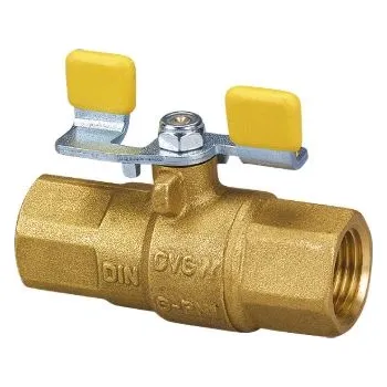 Ventil HERZ - plynový kulový kohout EXPERT - motýl ocel, F-F Dimenze: DN8, #1230039: HERZ - plynový kulový kohout EXPERT - motýl ocel, F-F