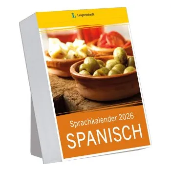 Diář Langenscheidt Sprachkalender Spanisch 2026 (DE)