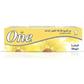 Tělový krém ONE krém na odstranění chloupků do sprchy s medem a glycerinem pro suchou pokožku