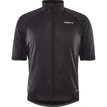 Cyklistická vesta Pánská cyklistická vesta Craft PRO Gravel SubZ Padded černá XL