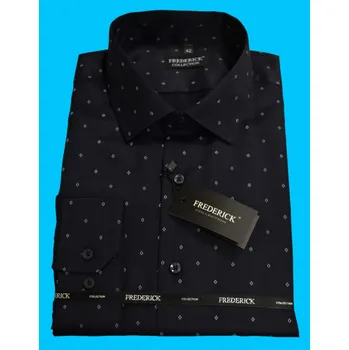 Pánská košile Pánská košile s dlouhým rukávem - střih REGULAR - vzor F905 - 44