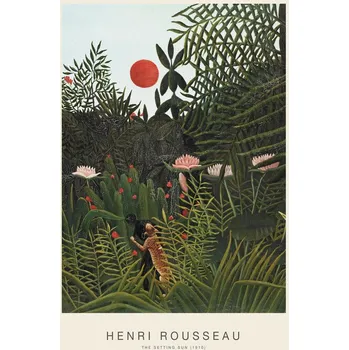 Plakát Plakát, Obraz - The Setting Sun (Special Edition) - Henri Rousseau
