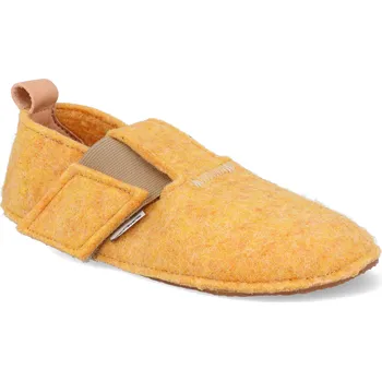 Dívčí bačkory Barefoot dětské přezůvky Pegres - BF 05U žluté Velikost: 21